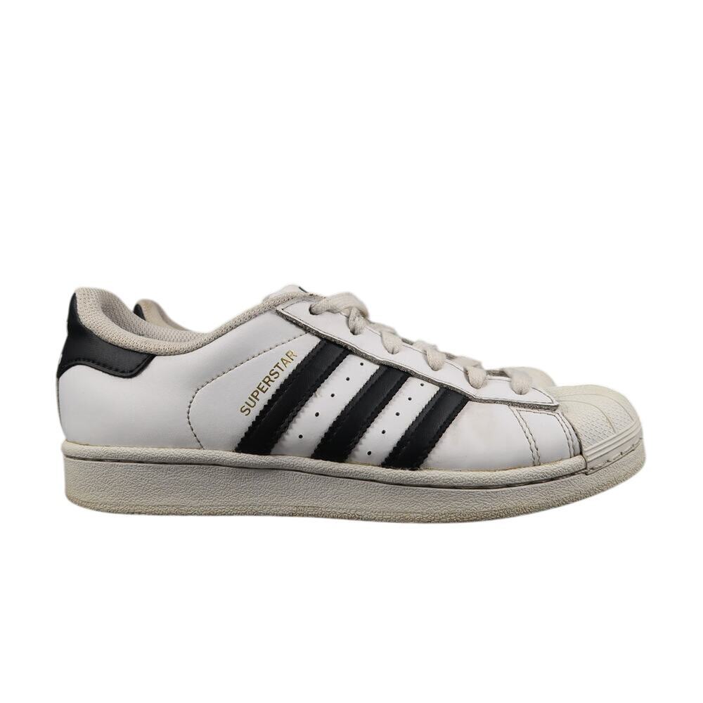 Adidas Shoes Youth 5 Sneaker Superstar Lifestyle Casual Lace Up White Black Logo